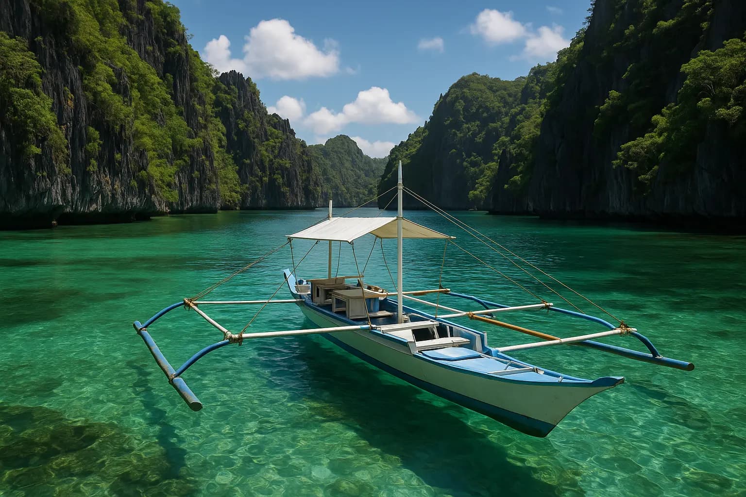Bateau traditionnel Bangka