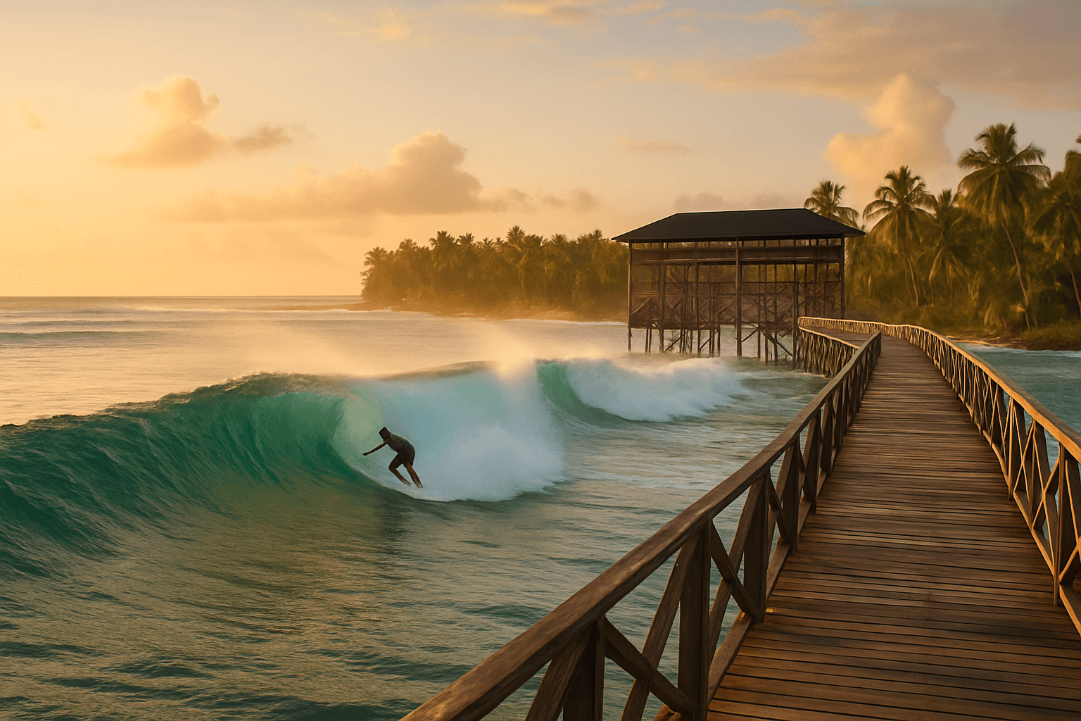 Cloud9 siargao surf philippines