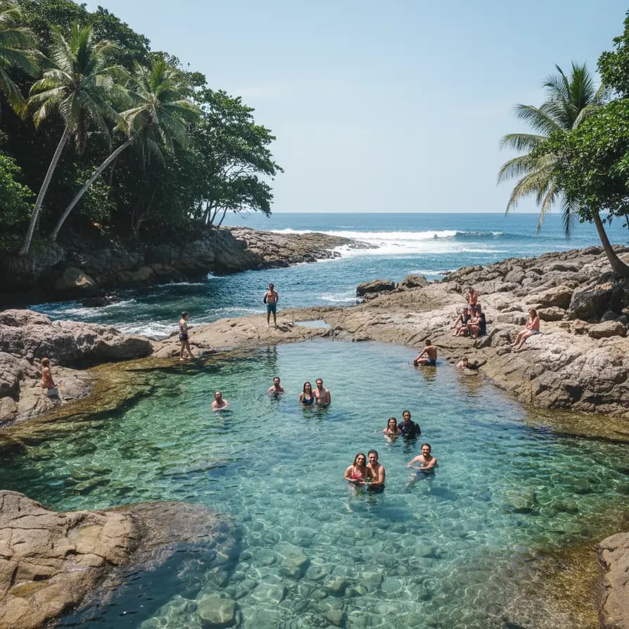 Les piscines naturelles de Magpupungko, un incontournable de Siargao.