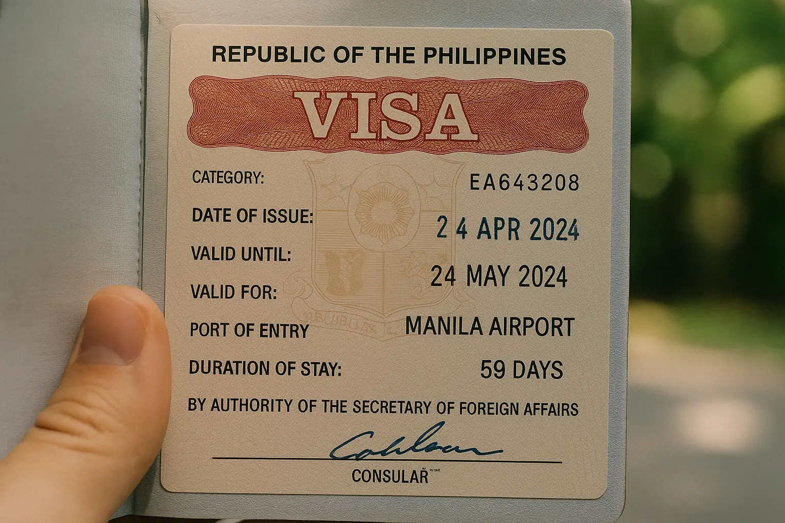 Visas et Formalités